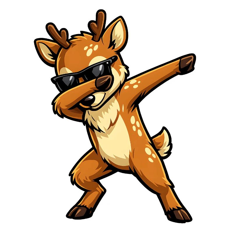 Dabbing Deer