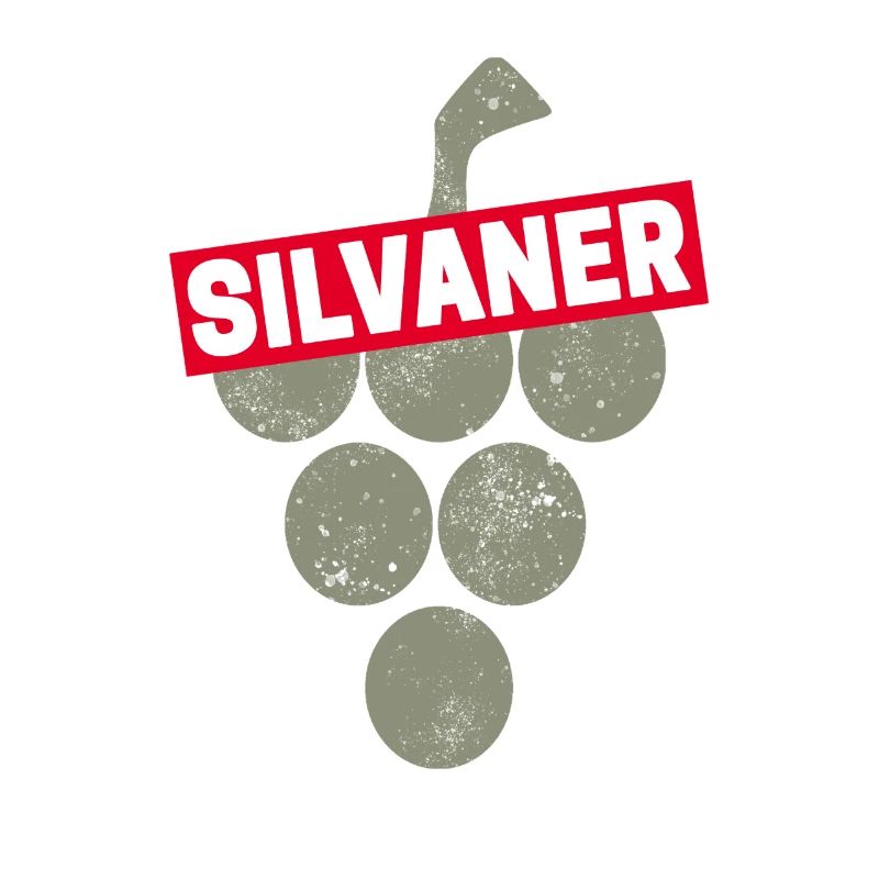 Silvaner Rebe Retro Weintrinker und Winzer Design