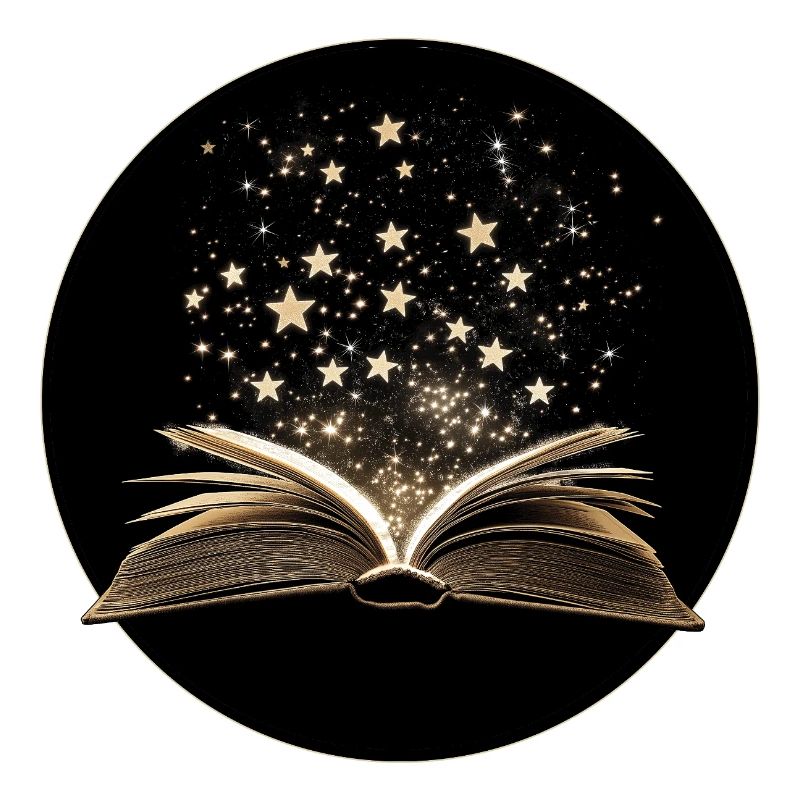 Buch mit Sternen