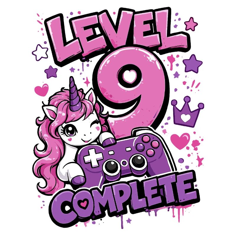 Level 9 Complete Unicorn Controller Girl