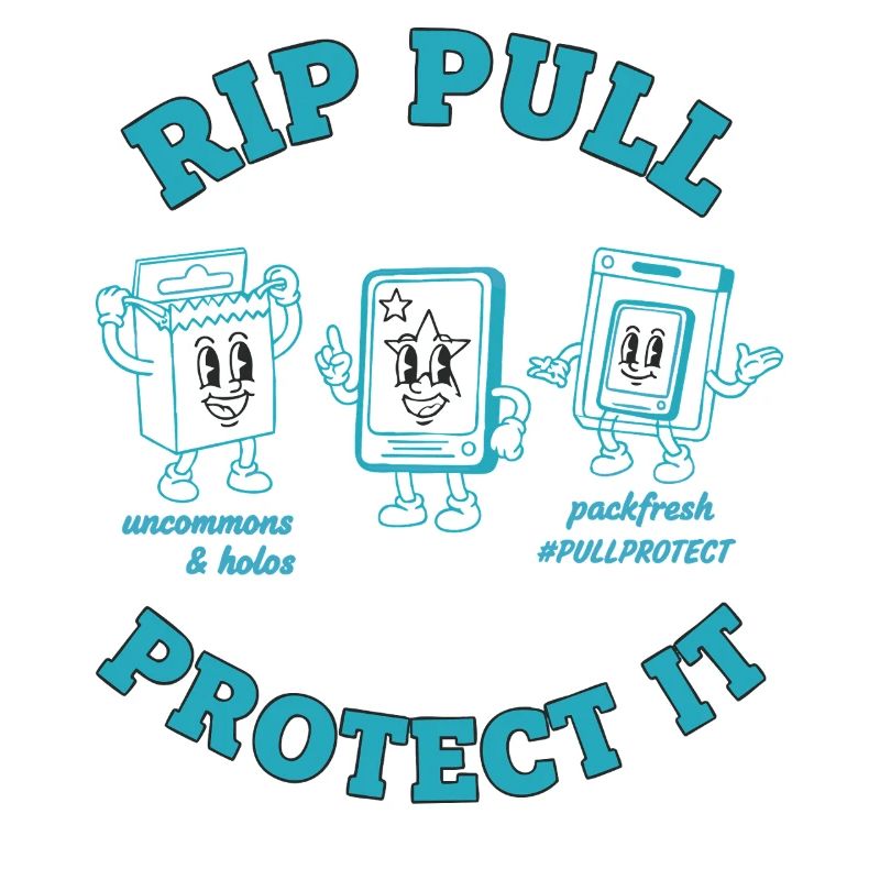 Trading Card Collector Rip Pull Protect It