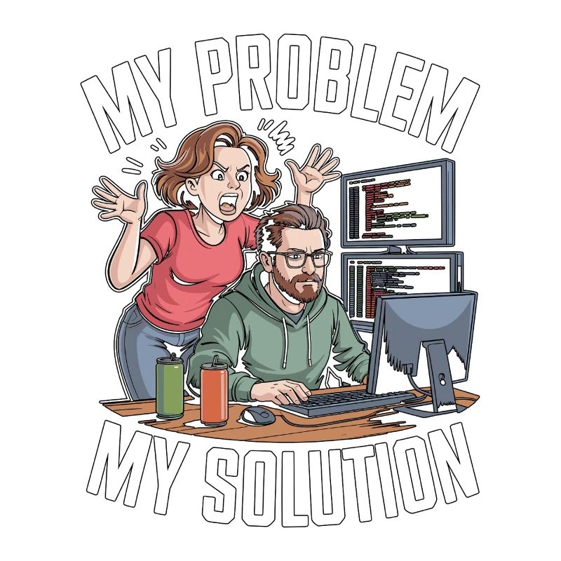 Game Developer My Problem My Pictogram Dad Mom