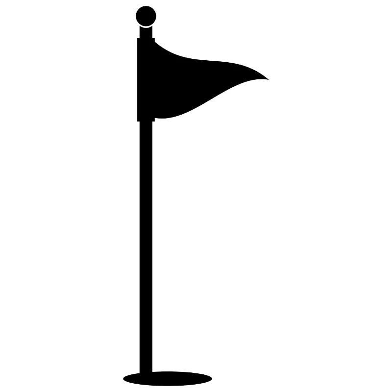 Drapeau de golf