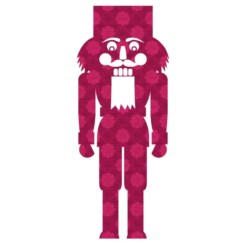 Nutcracker Christmas Decoration Texture Pattern