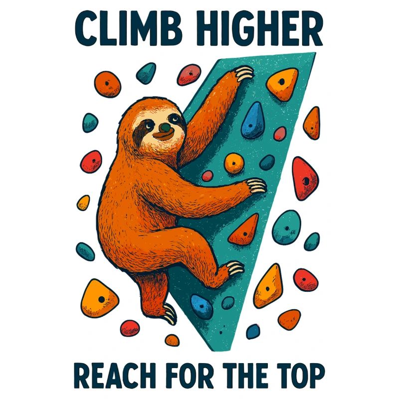Bouldering Sloth Climbing Boulder Climber