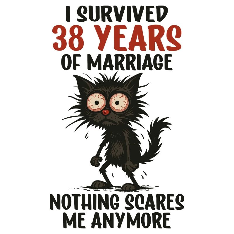 38 Hochzeitstag Geschenk Mann Frau Ehemann Ehefrau