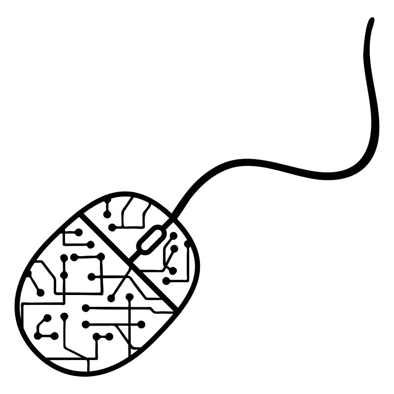 microchip data electronic cool design mouse contro