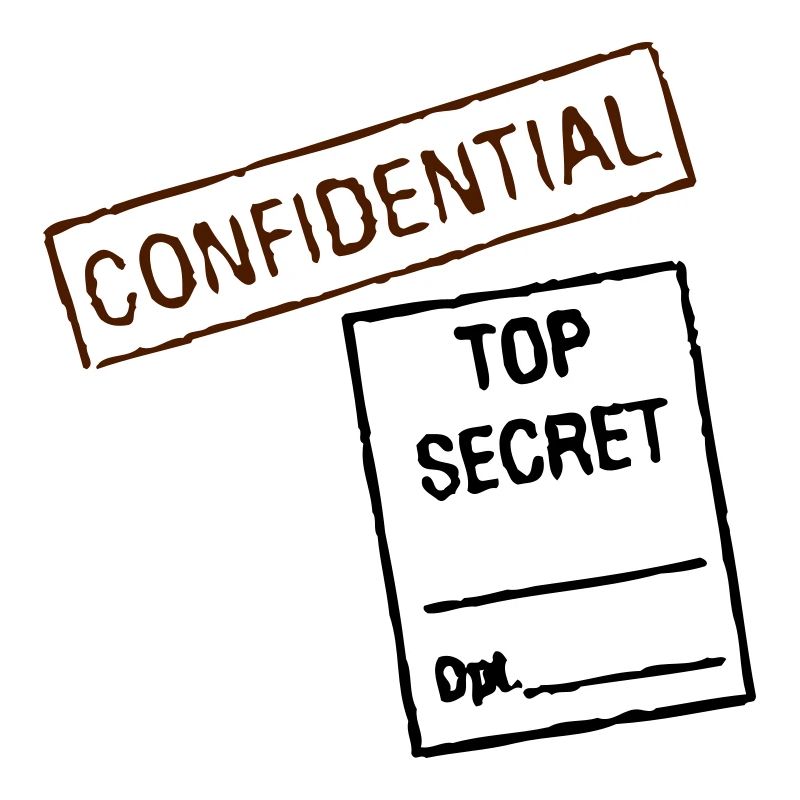 Confidential Top Secret