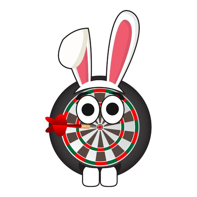 Darts darts easter bunny easter gift bunny