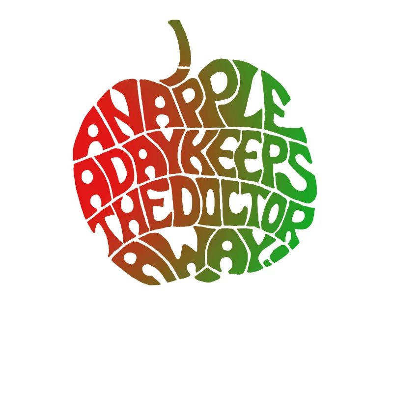 "Apple Design" Rouge - Vert par Chris Illustrations