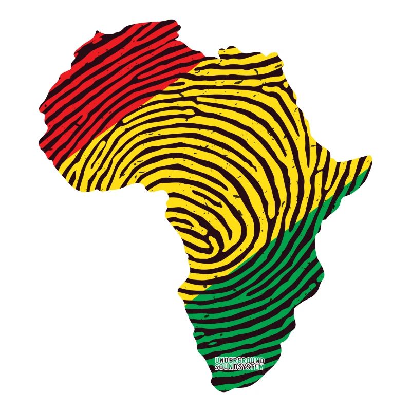 Africa Fingerprint Pattern Palette