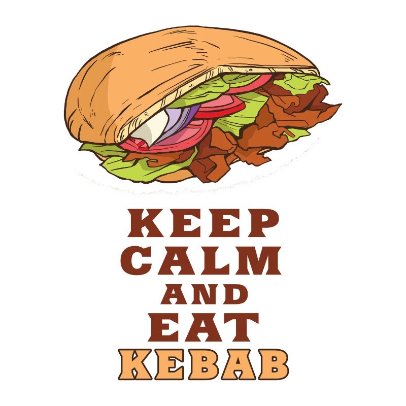 Keep Calm und esse Kebab / Geschenkidee