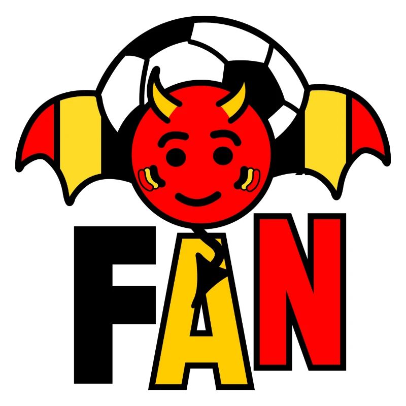 Red devil belgium football