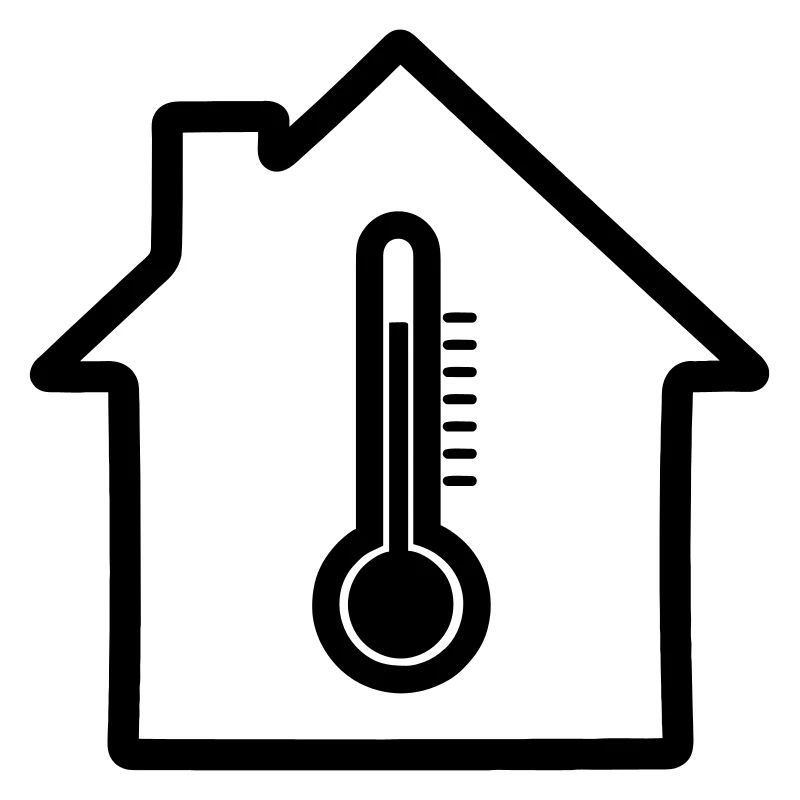 Home heating thermometer