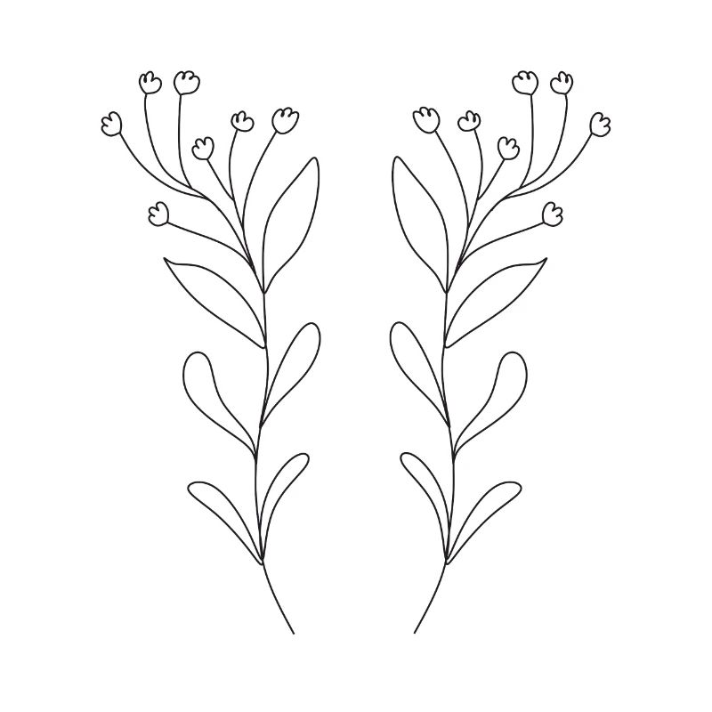 Einfaches, einzigartiges Naturdesign