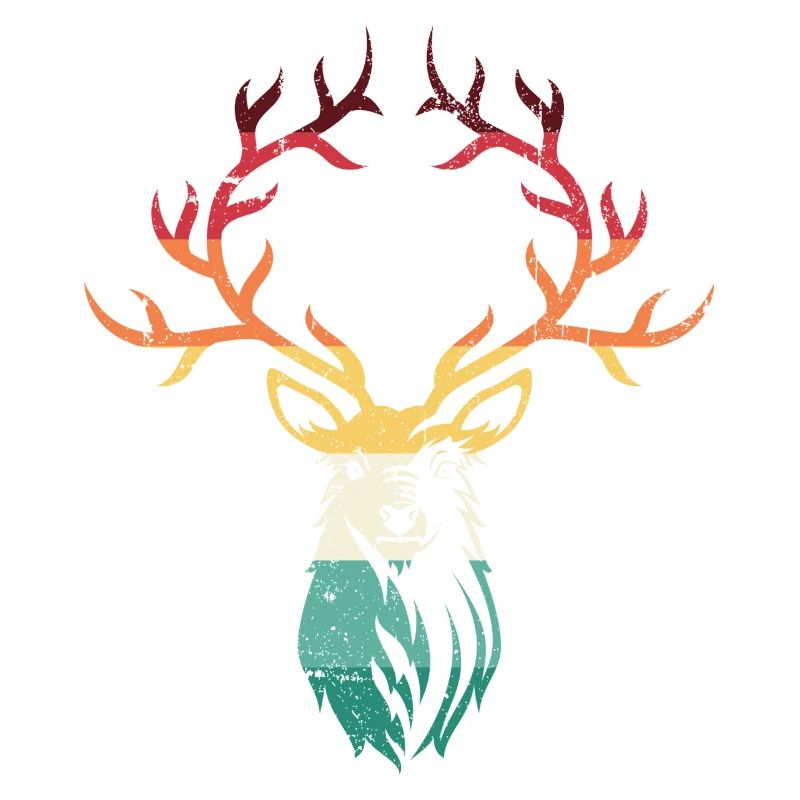 Gradient Deer Antlers