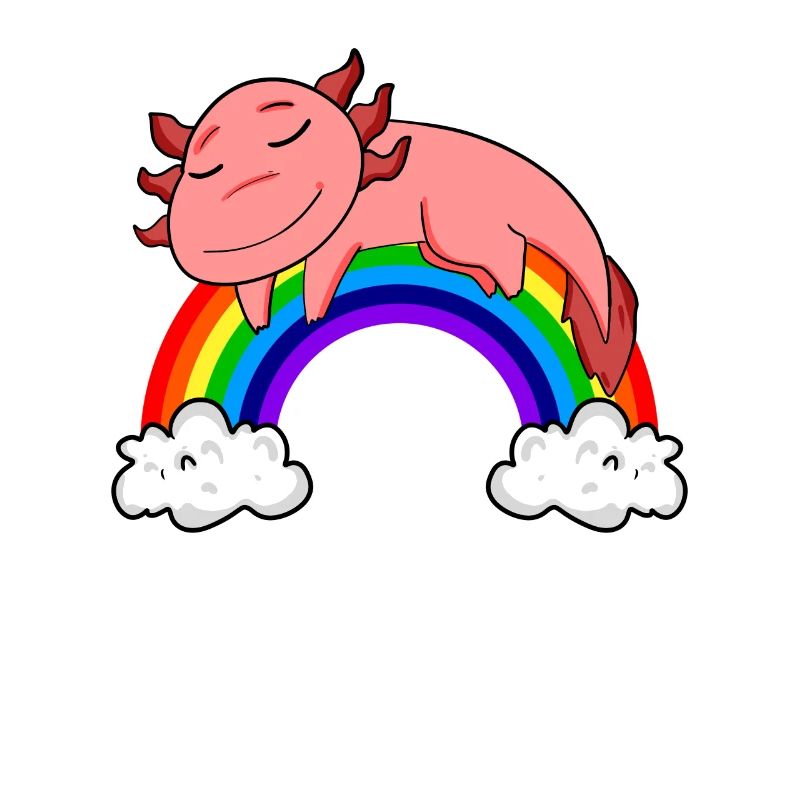 Rainbow Axolotl