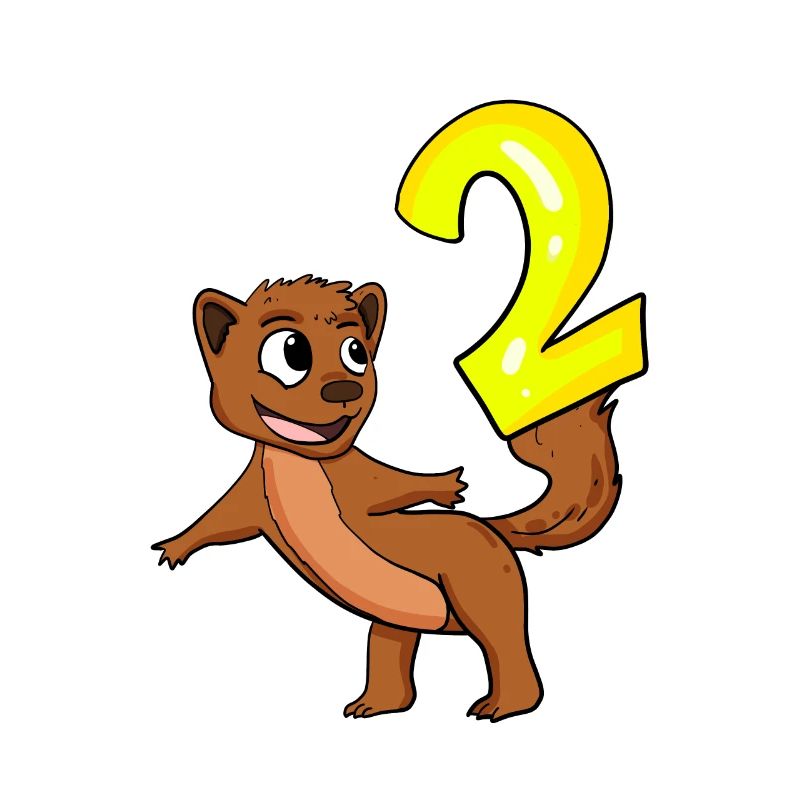 2 Jahre alt - 2 Geburtstag - Ich bin 2