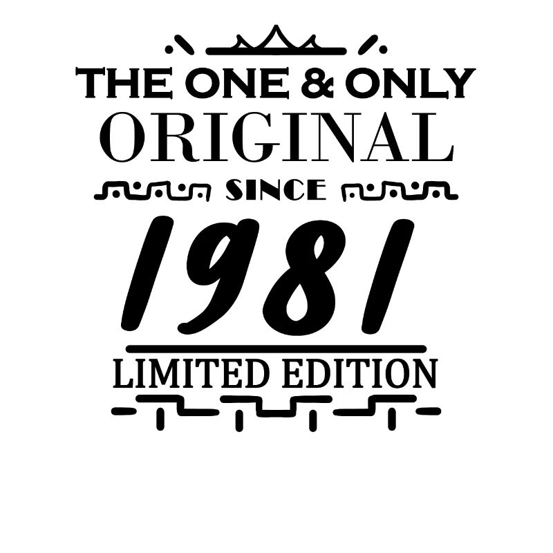 1981 - Année de construction 1981 - Naissance 1981