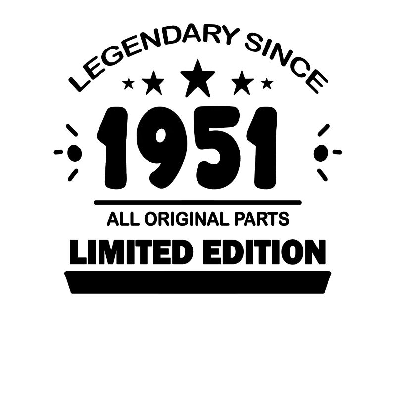 1951 - Né 1951 - Année de construction 1951