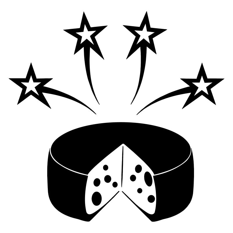 Käse mit vier Sternen