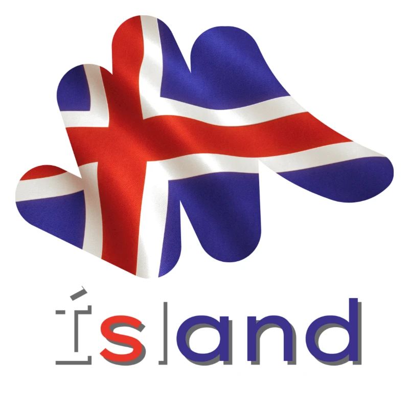 Flag Ísland