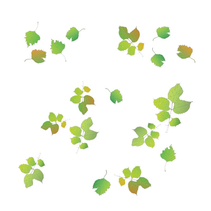 Spring Leaves Pattern