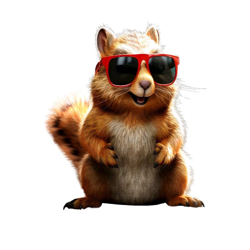 Eichhörnchen Sonnenbrille Ich Liebe Eichhörnchen