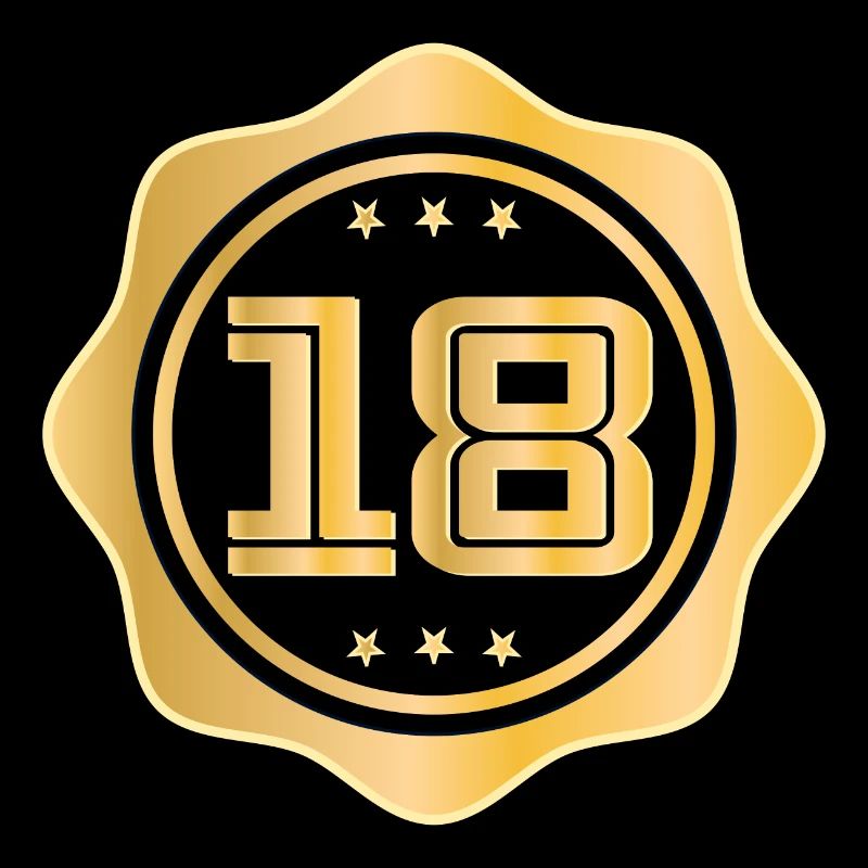 Age of Majority - Birthday 18 years old