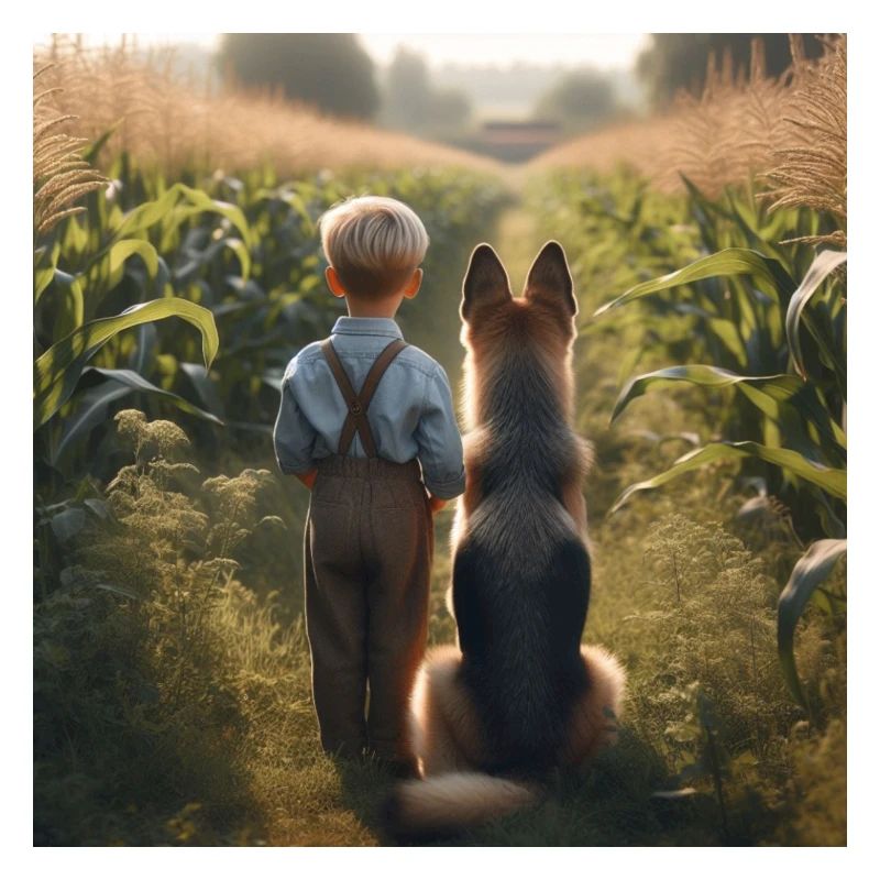 German Shepherd Art