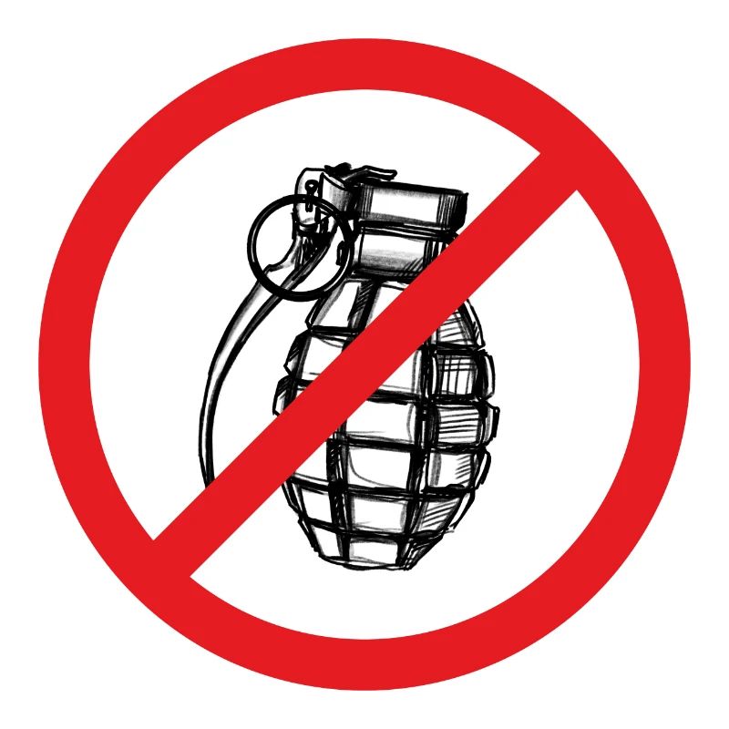 Stop War / Grenade interdite !