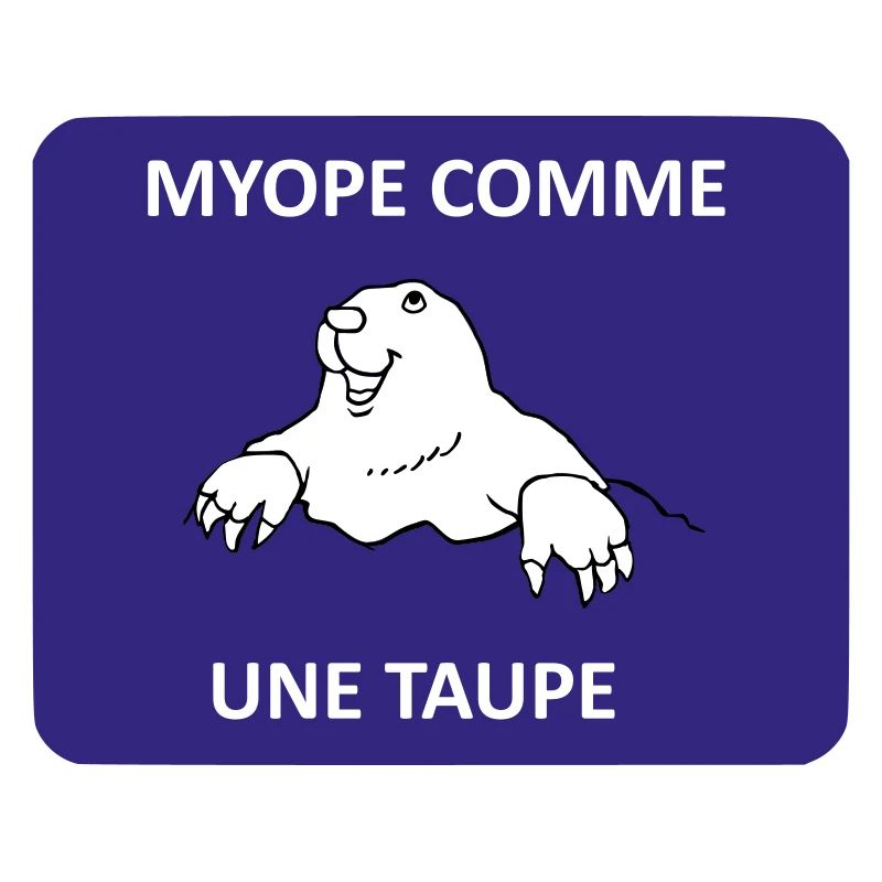 Short-sighted as a mole