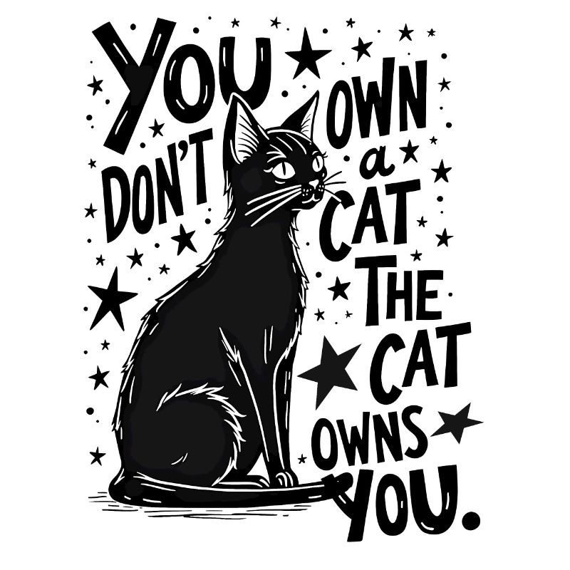 VOUS N’AVEZ PAS DE CHAT, C’EST LE CHAT QUI VOUS POSSÈDE