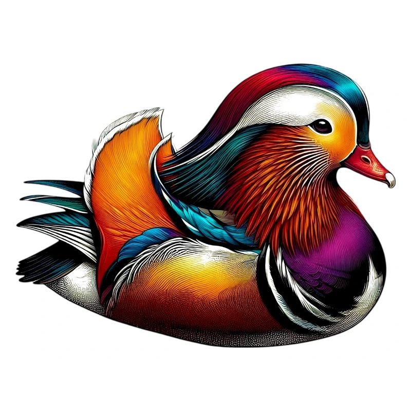 Mandarin duck