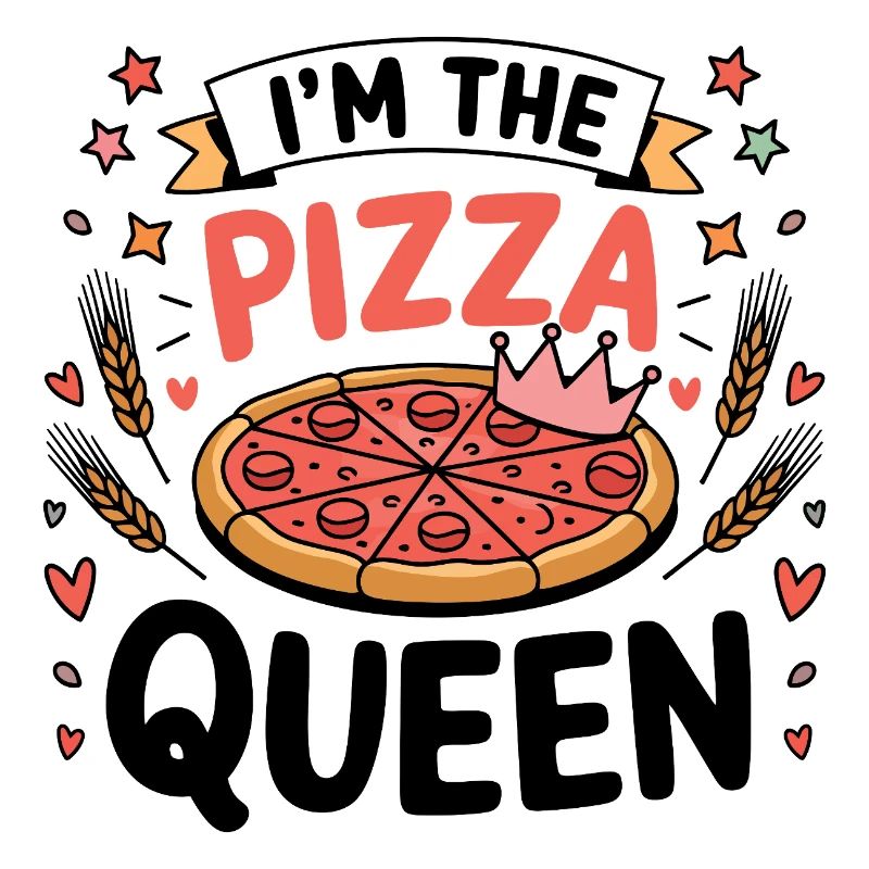 Ich bin die Pizza-Queen