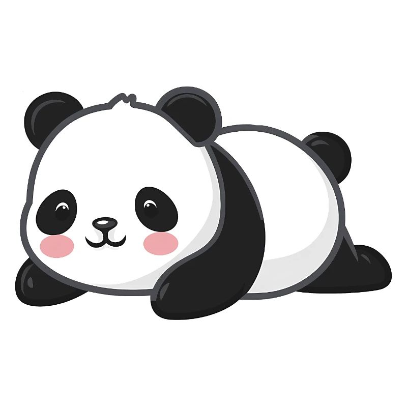 Netter Panda-Tierliebhaber