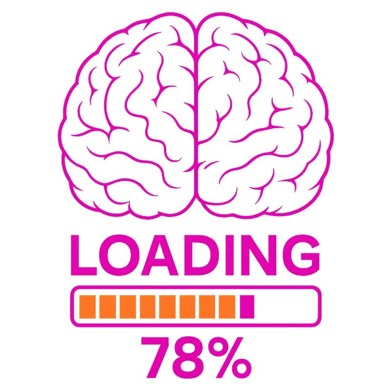 Neurobiology Brain Charging Indicator Design