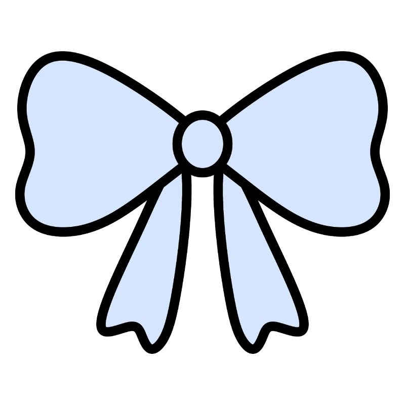 Conception délicate de l’arc bleu clair