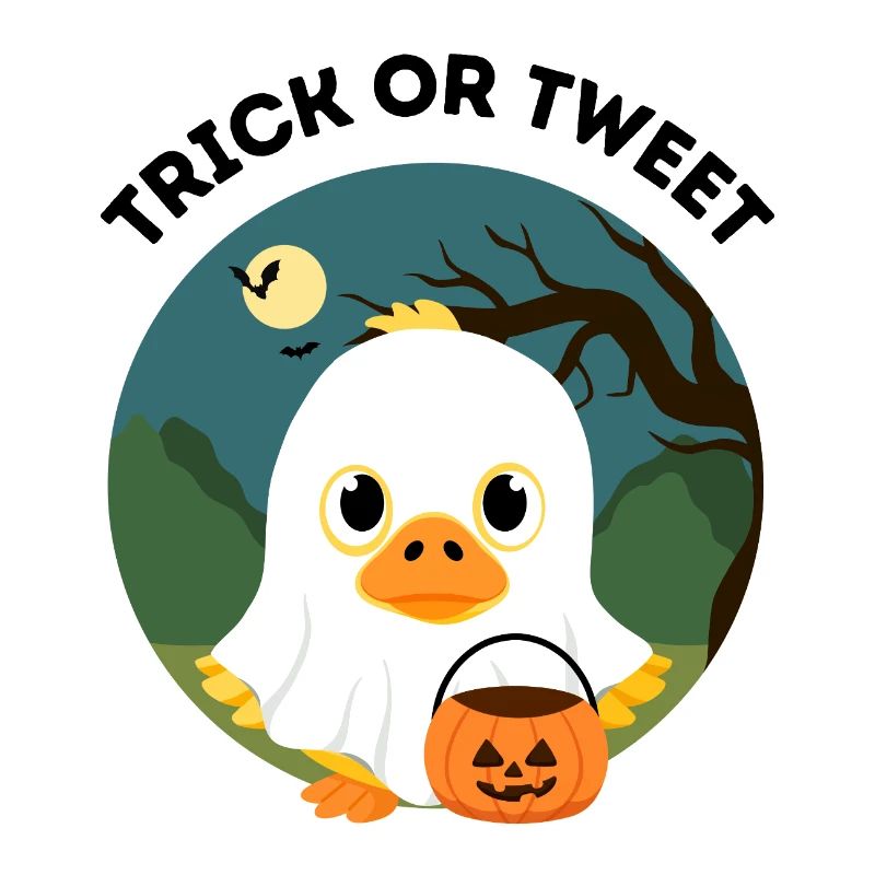Trick oder Tweet – Süße Halloween Ente