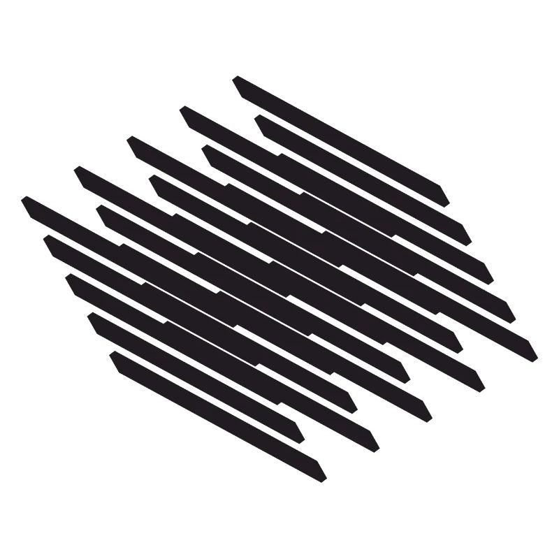 Diagonal Scribble Monochrome Pattern