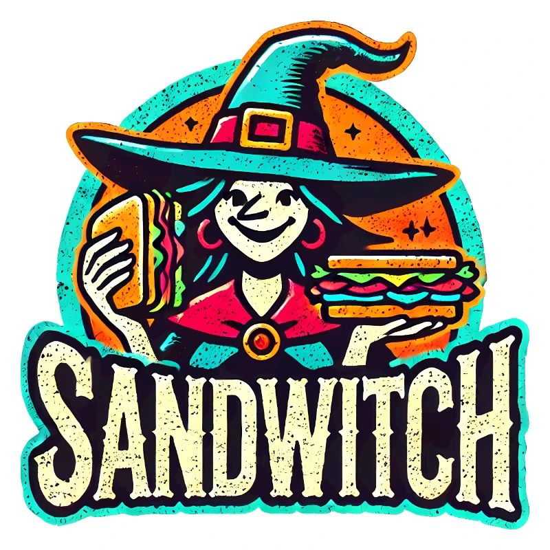 Sandwitch Witch Sandwich Halloween