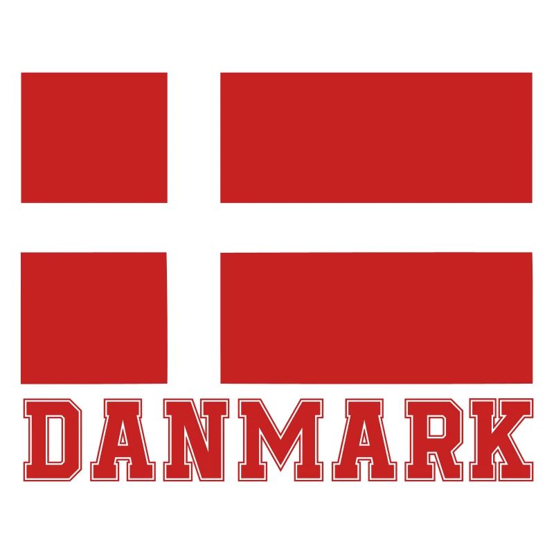 Danmark Geometric Flag