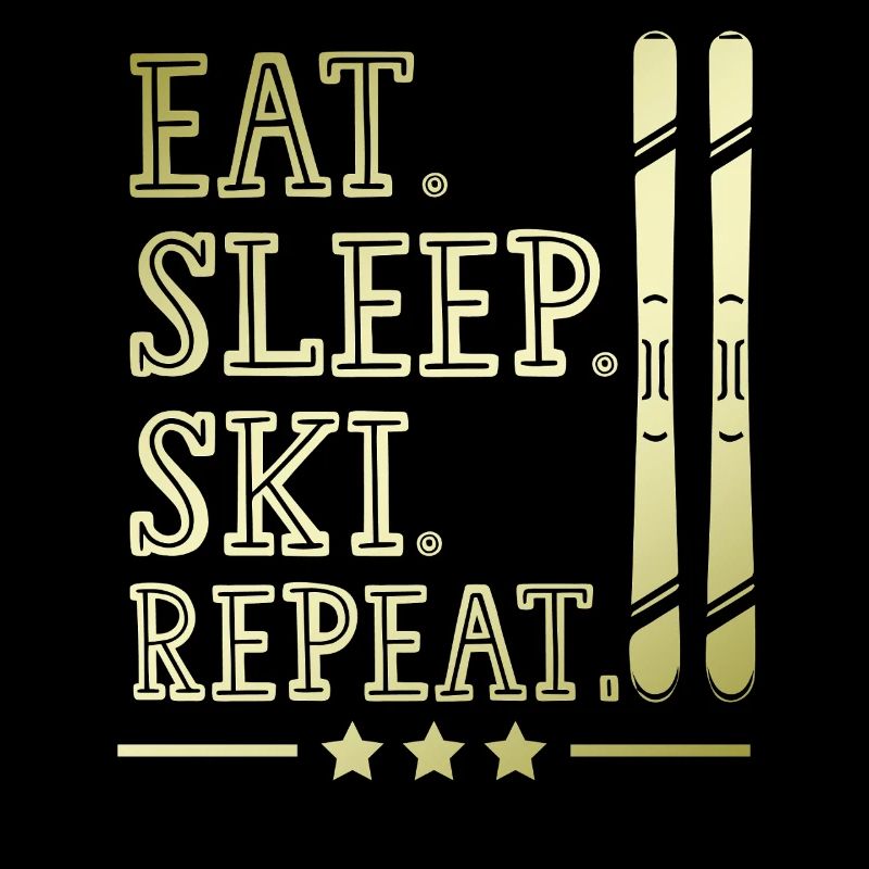 Manger dormir Ski Répéter