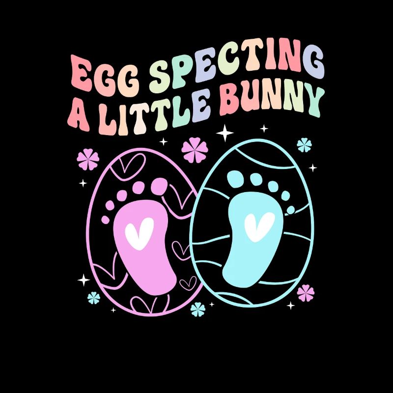Expectant Mom Easter Gender Reveal