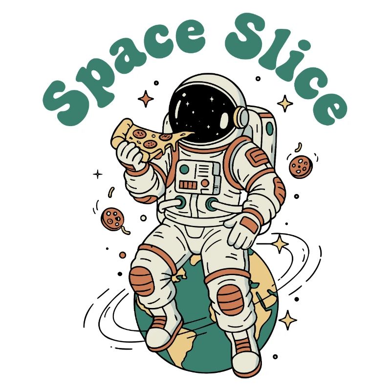 Pizza de l’espace astronaute