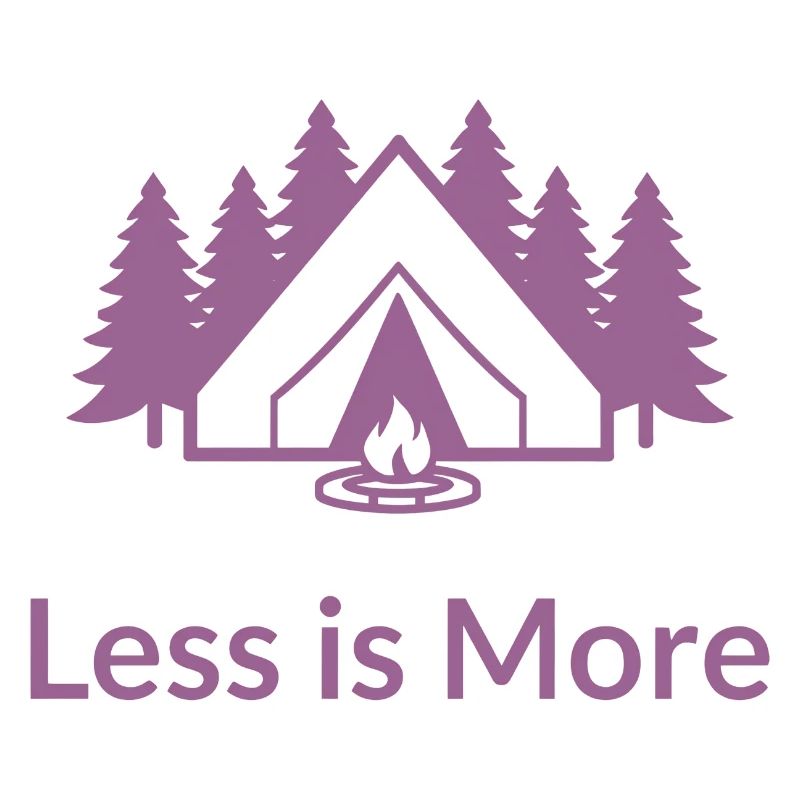 Less Is More – Minimalist Camping Forest