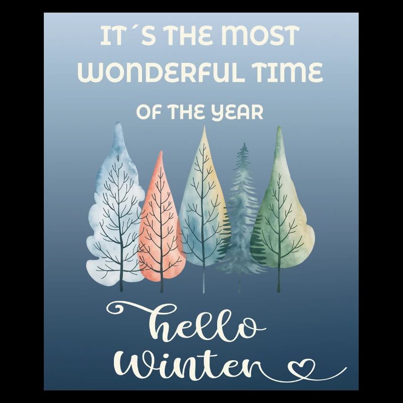 C’est la période la plus merveilleuse de l’année : l’hiver