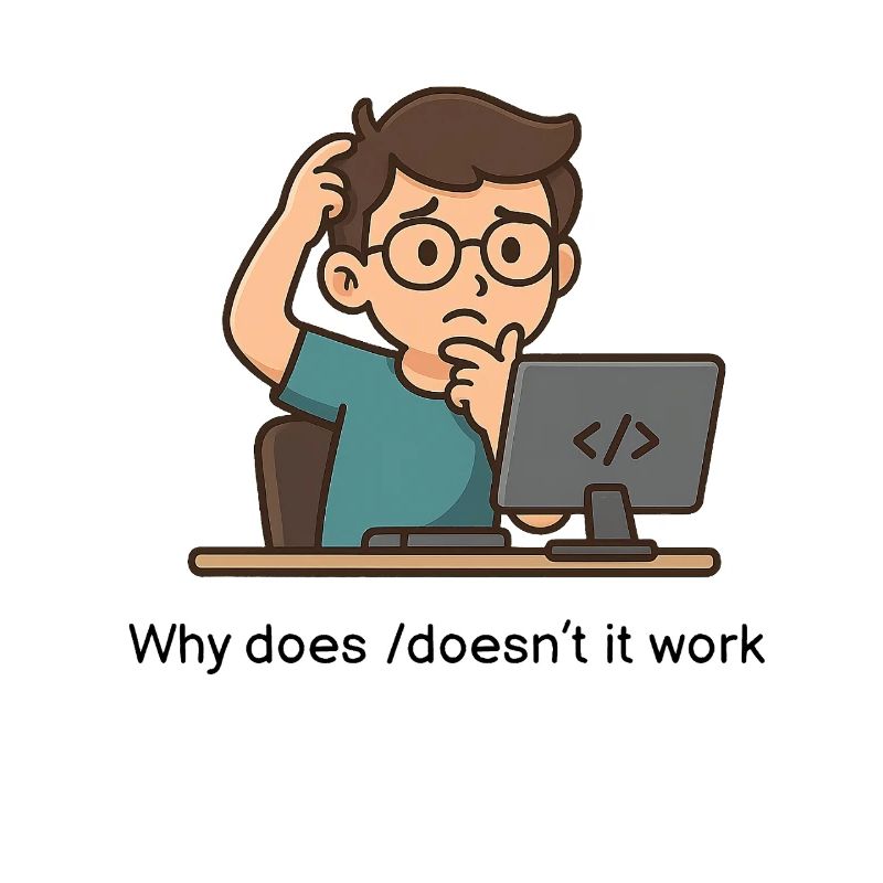 Why does/doesn't it work