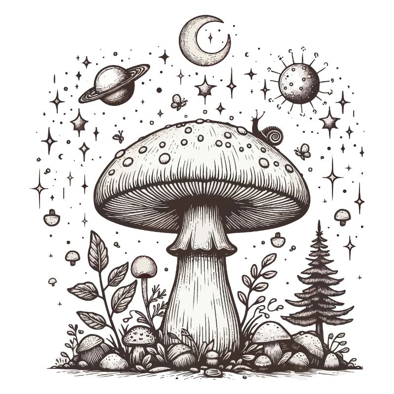 Toadstool Mushroom Psilo