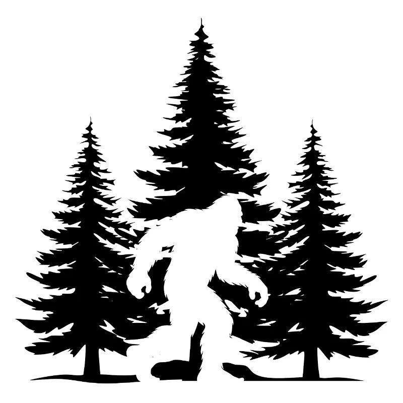 Bigfoot forest tree